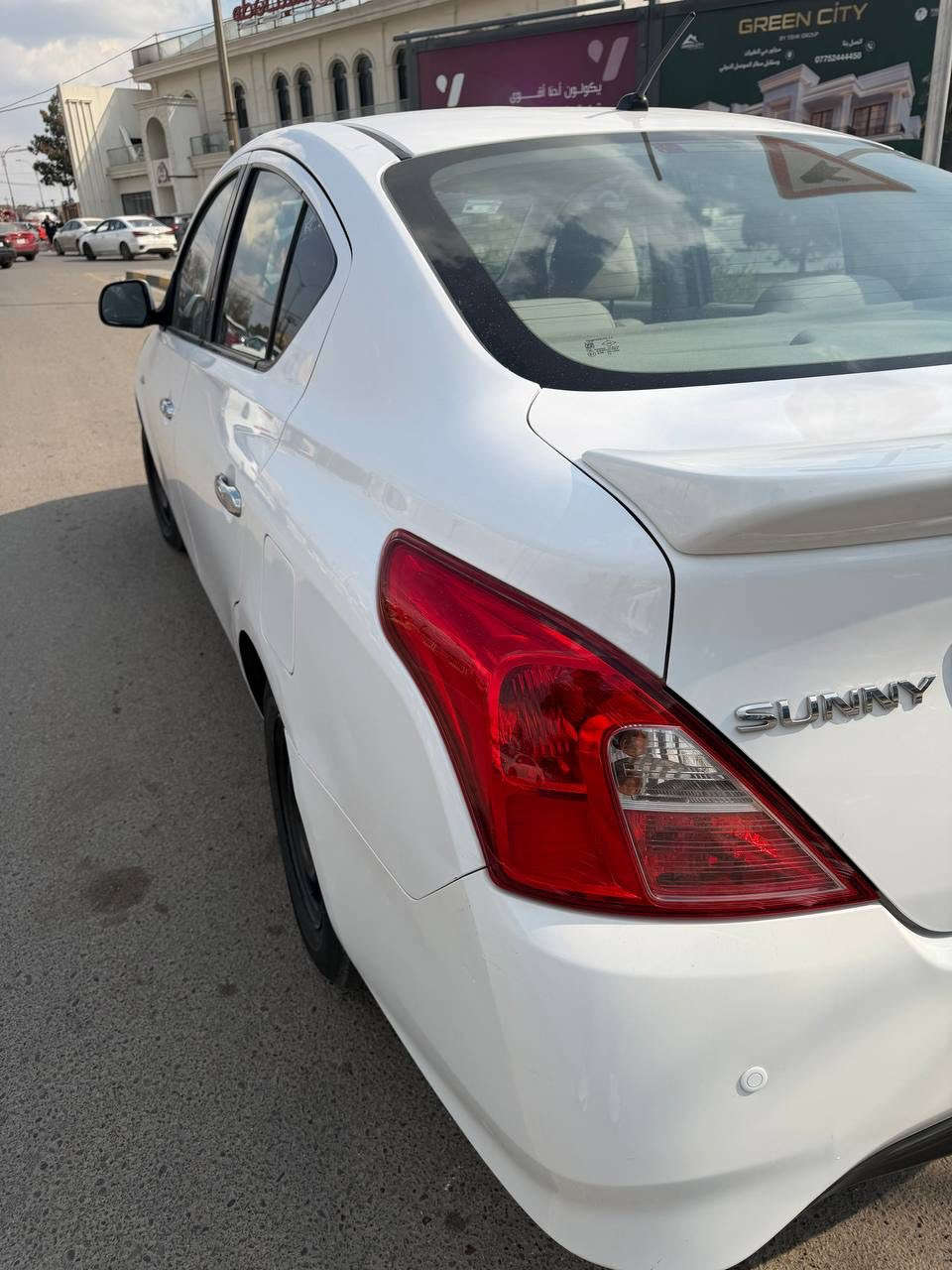 السلام عليكم
نيسان صني هندي 
موديل ٢٠٢٠
محرك ١٥٠٠
السياره كلها كفاله
كلين بدون صبغ
اني الشرعي
سنوية ٢٠٢٦ 
تدفئة تبريد ثلج
ماشيه ٩٦ الف
بيها تعديل بارد بسيط
نفس اللي موجود بالسنوار
رقم اربيل مسطرة
مكاني موصل الايسر
السعر ١١٣ وبيها مجال 
***********
***********
