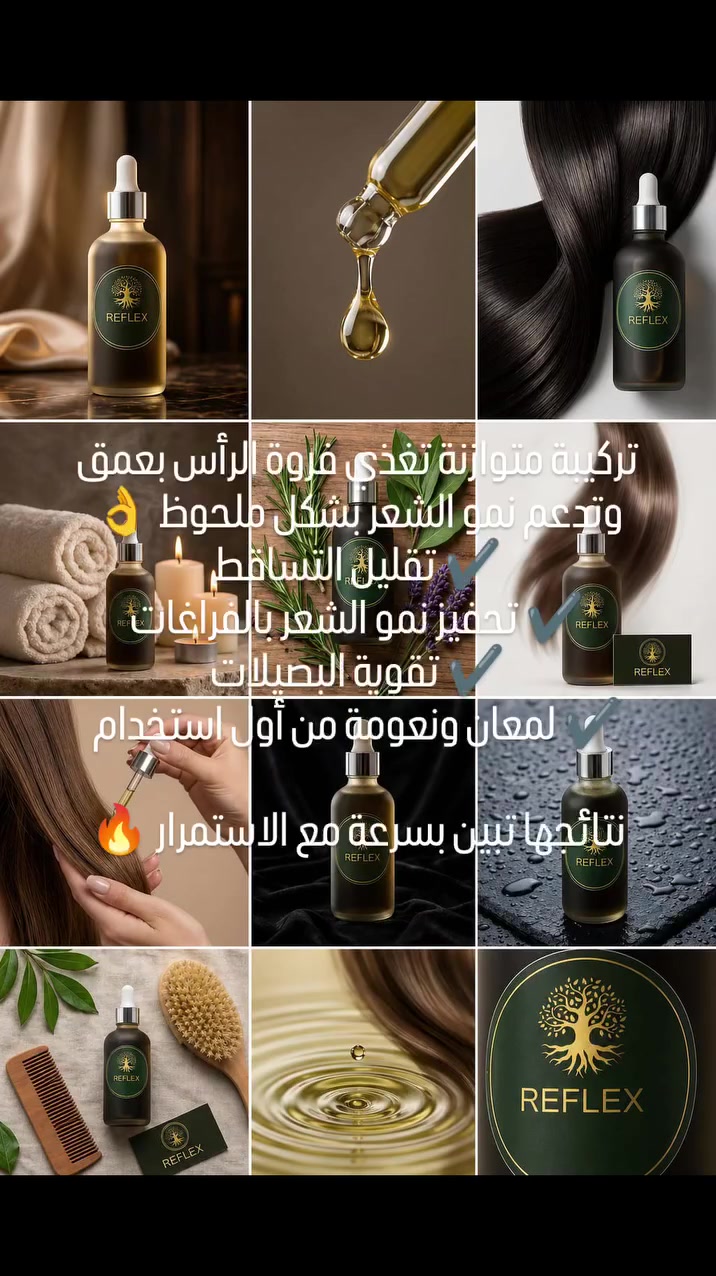 خلطة الزيوت VIP الشاملة من ريفلكس ✨
مجموعة مميزة من الزيوت الطبيعية المختارة بعناية وبنسب مدروسة، تساعد على معالجة أغلب مشاكل الشعر وتمنح نتائج سريعة ومرضية خلال فترة قصيرة.


**إذا كنت صاحب هذا الإعلان وتريد حذفه لأي سبب، رجاءا أرسل رسالة إلى الدعم الفني**