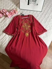 دشداشة نسائية • كشمير إيطالي • تخصيرة جانبية