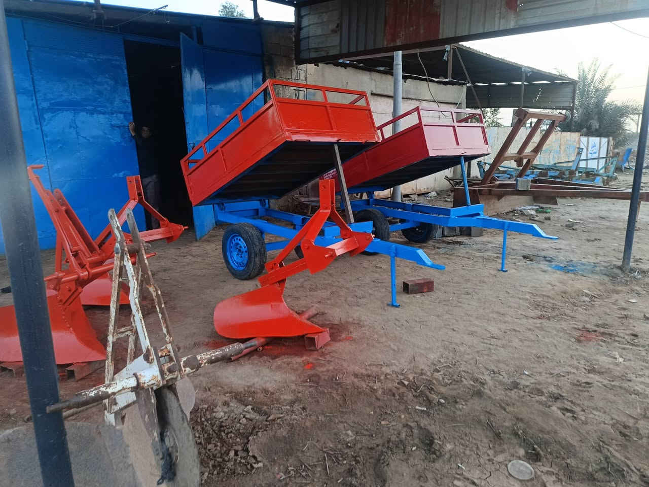 على بركة الله معمل حدادت محمد الجبوري الصويرة حي صناعي لتجهيز معدات كوبوتا جميع الحجام وتوفيق من الله ***********/ ***********
