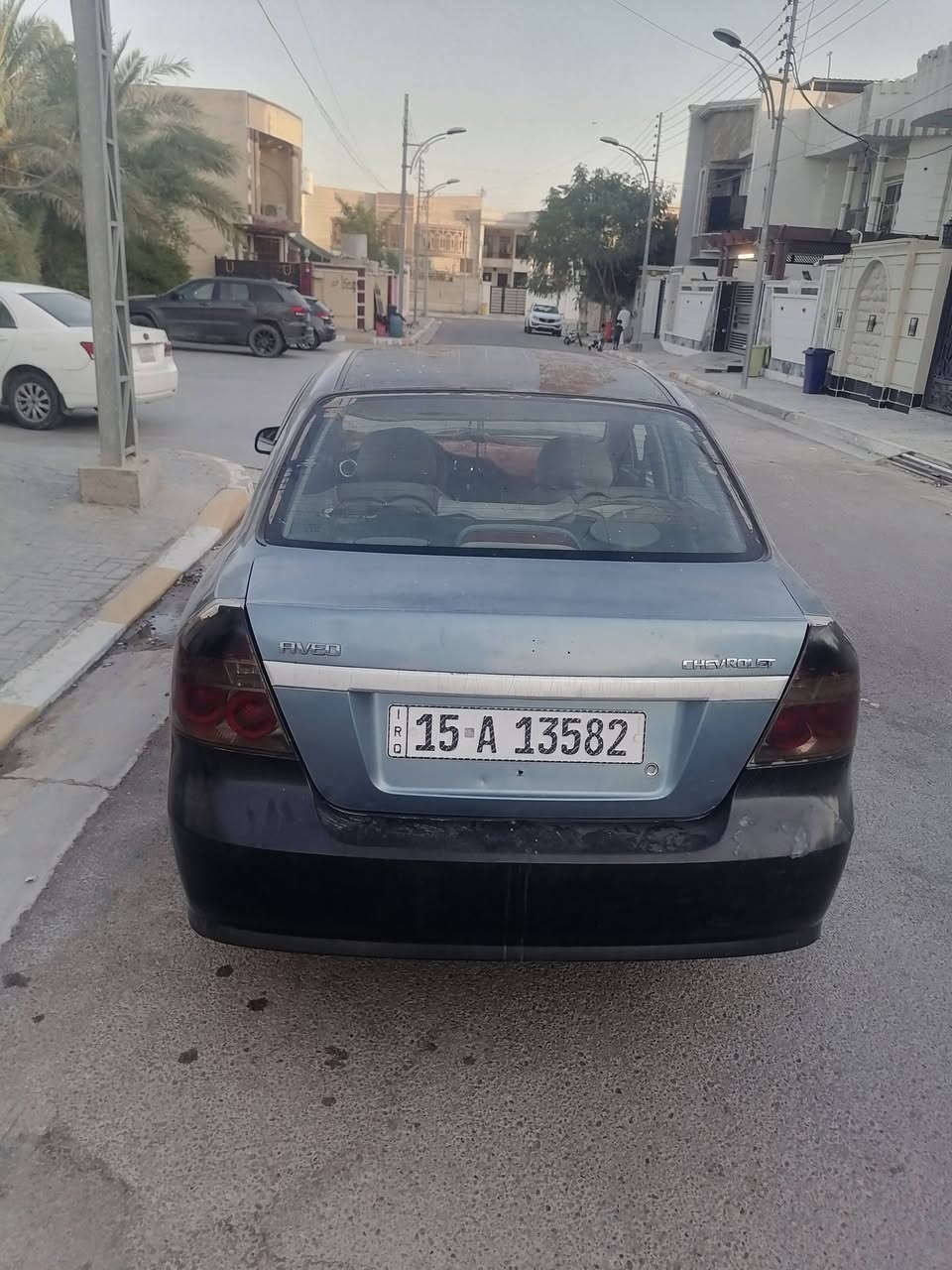 السلام عليكم سيارة افيو موديل ٢٠٠٨ سياره جاهزه بيه القماره جارده أثر فابلاون وبيه اخياس بل دواسات ومعمره أمامكم السياره يرادله صبغ السعر 47 وبيه مجال رقم الهاتف *********** العنوان فلوجه شارع الثرثار مقابل محطة القطار
