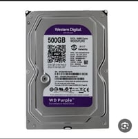 🔥 للبيع 🔥 هارد ميكانيكي (HDD) لون بنفسجي 💜  📦 السعة: 500 غيغا 💰 السعر:...