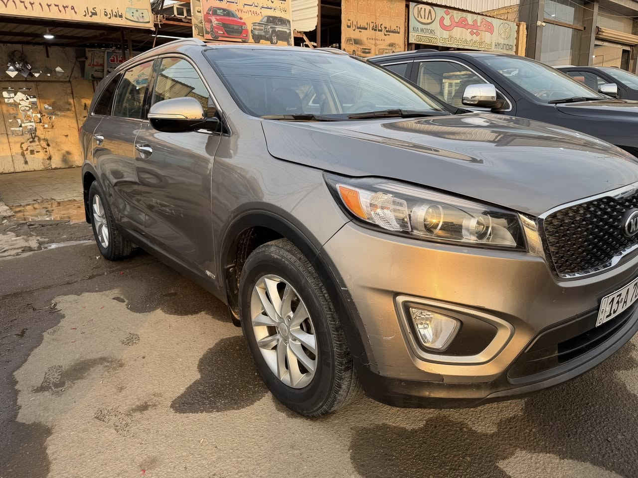 سورنتو 18 وارد امريكي رقم ميسان انكليزي محرك 4 السونار بلمنشور بدون اير باك السعر152مكان السياره العماره هـ***********
