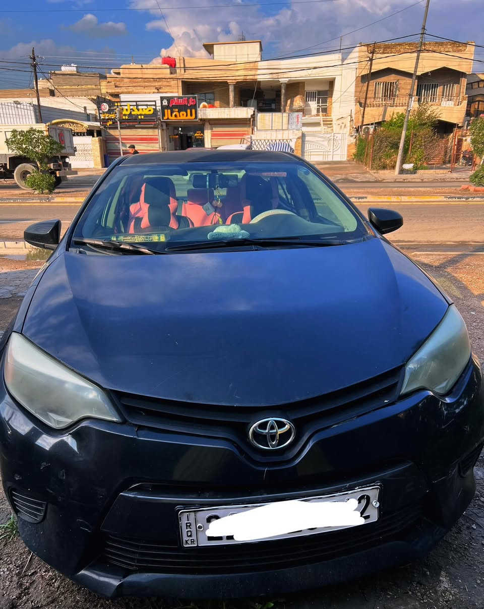 للبيع: تويوتا كورولا 2015 وارد أمريكي 🇺🇸
الياباني المقدس🇯🇵🎌🎌🎌🎌🎌🇯🇵
🔹 اللون: أسود أنيق 🖤
🔹 الحالة: نظيفة جداً ومكفولة من كل شيء ✔️
🔹 الرقم: جديد ألماني (سليمانية) 🔢
🔹 الملكية: السيارة باسمي وتحويل فوري ثاني يوم 📄

✨ المواصفات:
 • محرك اقتصادي وقوي
 • قير أوتوماتيك
 • نظام تبريد ممتاز ❄️
 • داخلية نظيفة جداً
 • شاشة / نظام صوتي
 • كاميرا خلفية
 • وسائد هوائية (إيرباغ)
 • ABS + نظام ثبات
 • سنسرات

💰 السعر: (125$)

📞 للتواصل والاستفسار:  
***********
