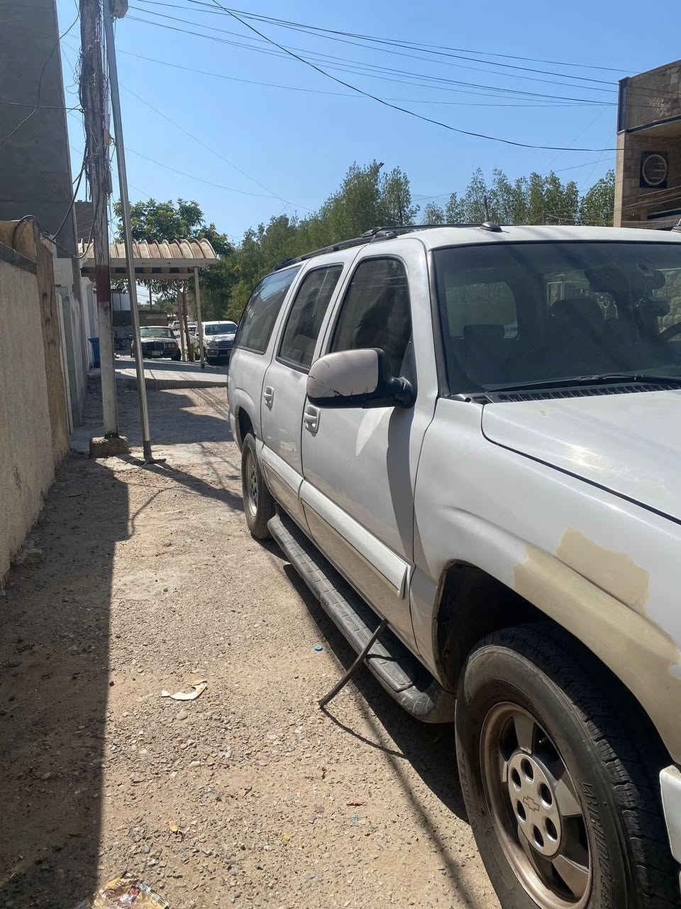 السلام عليكم شوفر  6 براغي موديل  2003  رقم بغداد ما ماشيه بس 140 الف نقصها بس التبريد عطلان ماخذيها من مزاد حكومي قبل لونها الاصلي ذهبي سنويه منتهيه تتحول خصوصي اذا تجدد السنويه صاحبها متوفي وابنه موجود مكملين القسام الشرعي وكلشي مكينه 5300 كير 700  تخم تاير 17 برجستون اصلي السياره السعر  75 ومكاني بغداد  ***********

