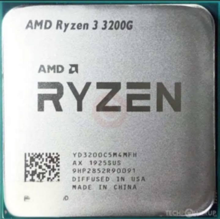 للبيع معالج رايزن اقتصادي للالعاب اسمه Ryzen 3 3200g pro
4 ثانويه و8 مسارات اعتقد التردد للنواة الوحدة تقريبا 3.2Ghz ويوجد فيه كرت شاشة مدمج جيد بالألعاب ككرت اقتصادي اسمه Vega 8 اعتقد وموضح مخليه بتجميعتي بلصوره اما هيةسه فلا شلته من التجميعه السعر ب٤٠ الف وبي مجال ويوجد توصيل لكافة محافظات العراق
العنوان البصرة حي بغداد قرب مجلس محافظة البصرة


**إذا كنت صاحب هذا الإعلان وتريد حذفه لأي سبب، رجاءا أرسل رسالة إلى الدعم الفني**