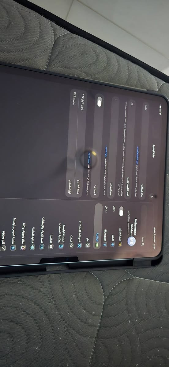 السلام عليكم  ايباد 13 air معالج M4 ذاكره 256 اشتريته قبل كم يوم واريد ابيعه سعره مليون اربعميه 
دوره شحن واحد فقط
رقمي ***********
