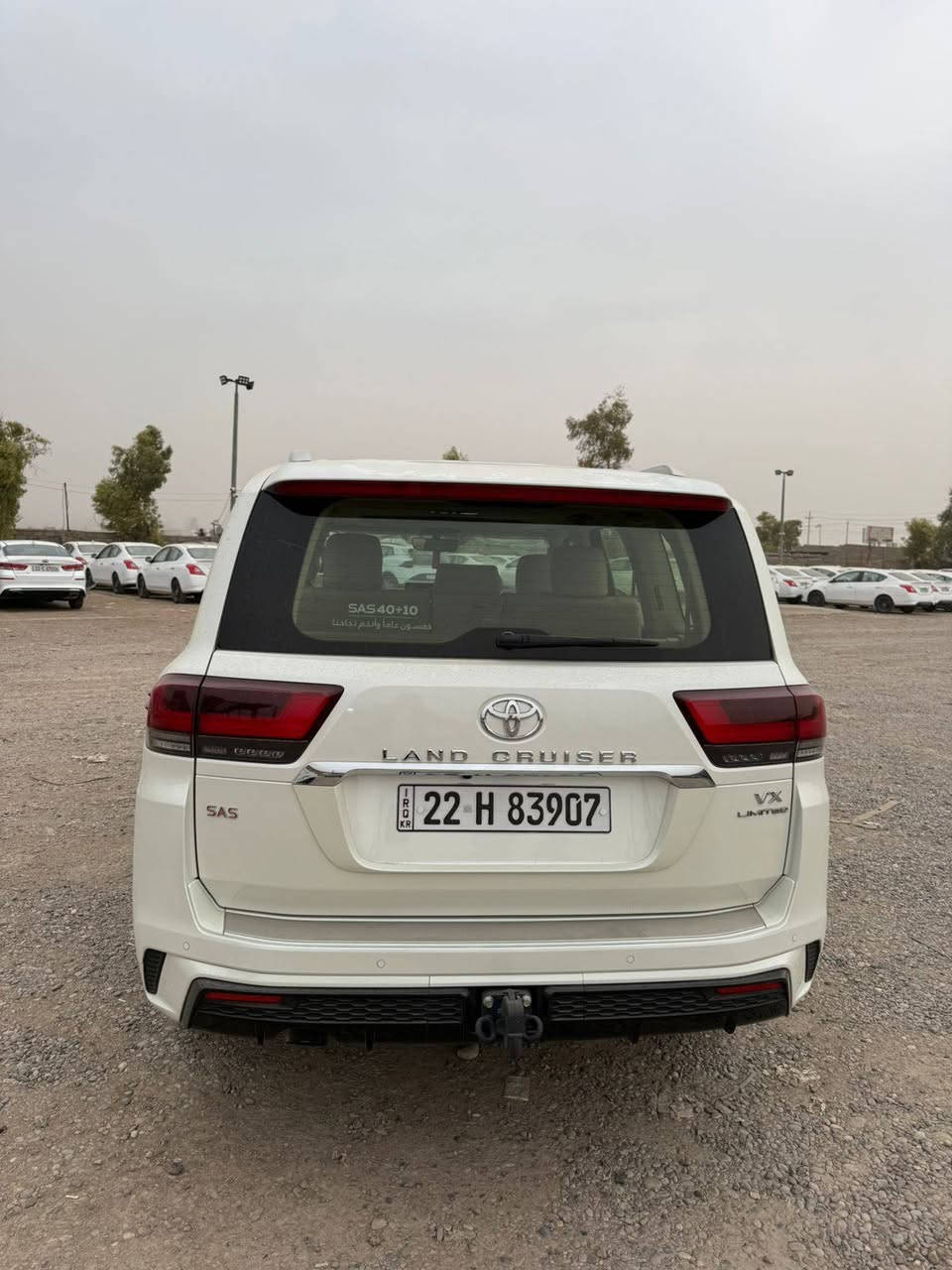 لاندكروز VX LIMITED 2023اصلي وكالة SAS
سيارة مكفولة كفالة عامة من كلشي 
ماشي  8000KM حقيقي كلشي بشرط فحص 
السيارة مواصفات معروفة شاشات اصلية ايبات 
كشن تفئه وتبريد وخزن ميموري 
وشاشه دجتالت 

🛑 السعر سوي تعليق يصل مباشرة 🤖 

تحويل ثاني يوم 
مكان سياره اربيل 

رقم صاحب السيارة 
***********
