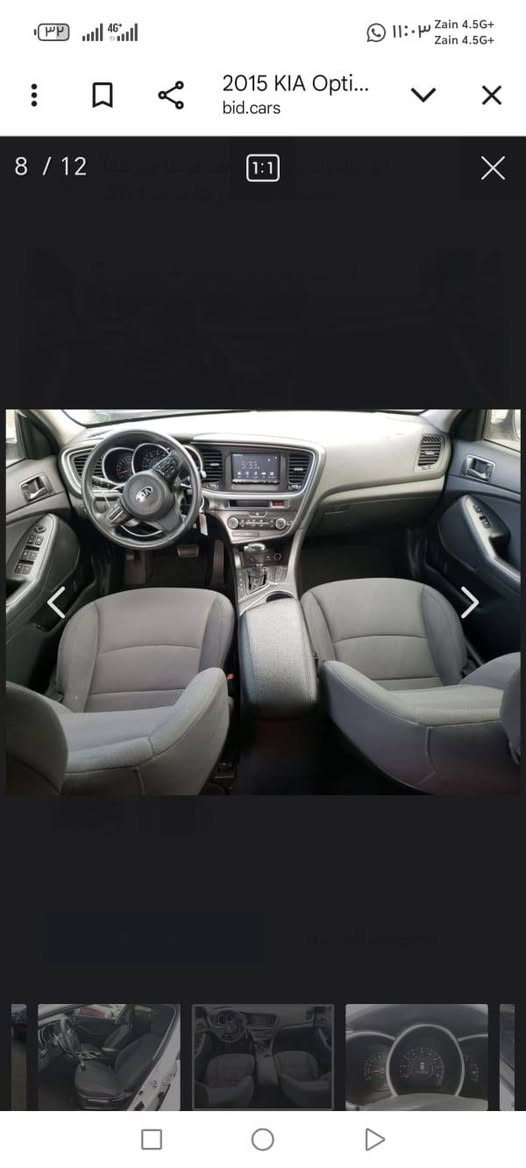 سلام عليكم
للبيع او المراوس كيا اوبتيما موديل 2015 رقم ذي قار انگليزي بسمنه تحويل مباشر 
وارد امريكي: جاملغ وبنيد بدون ضرر داخلي والباقي مكفول حتى من بارد بدي صافي كلش 
مواصفات معروفه شاشه كبيره كامره دواره تحكم استيرن جهتين لايت لد زنون شفتات نضام ايكو مانع انحدار ويل كروم حساسات وباقي المواصفات المعروفه 
سياره جديده كلش بوضع شركه مكينه وكير وحداده وتخم تاير وتبريد شرط تراي زيرو وضع الوكاله سياره بمعنى الكلمه 
مــكـان-الــســياره-النــاصرية 
الــســعر:120 وبيها مجال 
الاستفسار اكثر 
***********
