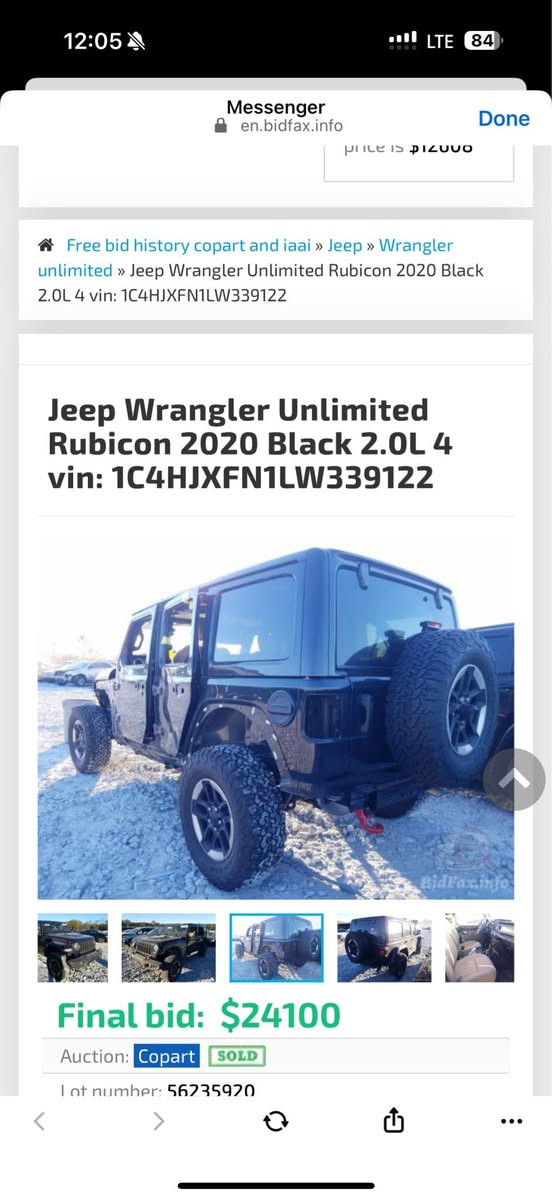 بيع سريع …. 270 قفل
جيب روبيكون 
٢٠٢٠
ماشية ١٠٢ميل
بدون ايرباك 
بدون قطع صبغ
  فقط كم شبر من دوسه سايق أربيل, العراق


**إذا كنت صاحب هذا الإعلان وتريد حذفه لأي سبب، رجاءا أرسل رسالة إلى الدعم الفني**