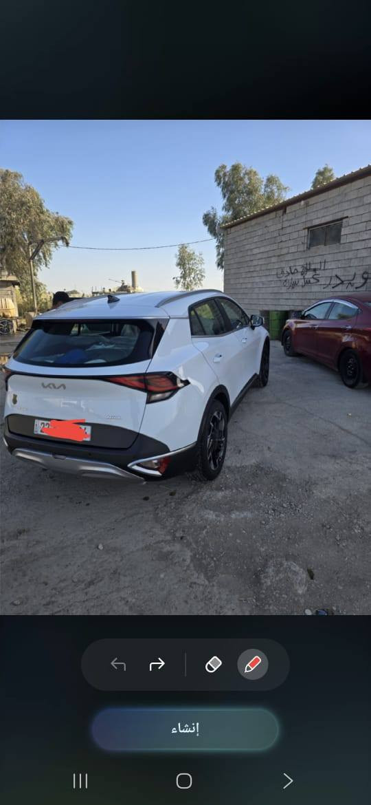 السلام عليكم 
سبورتج 2023
كفالة عامة من كلشي 
ماشية 46km
بحالة الوكالة 
السعر 228 مجال بسيط 
مكان السيارة ديالى /بعقوبة
***********
رقم اربيل السيارة تحويل مباشر
