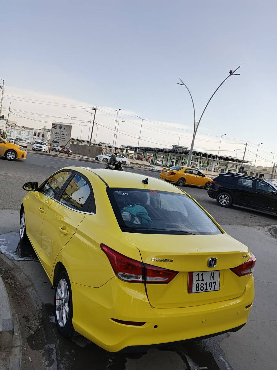 سلام عليكم شانجان السفن 24 بنزين و غاز بيها كابون بنزين بسمي تحويل ثاني يوم ضررها اربع قطع + اير باك 
للاستفسار اكثر اتصال على رقم ***********
