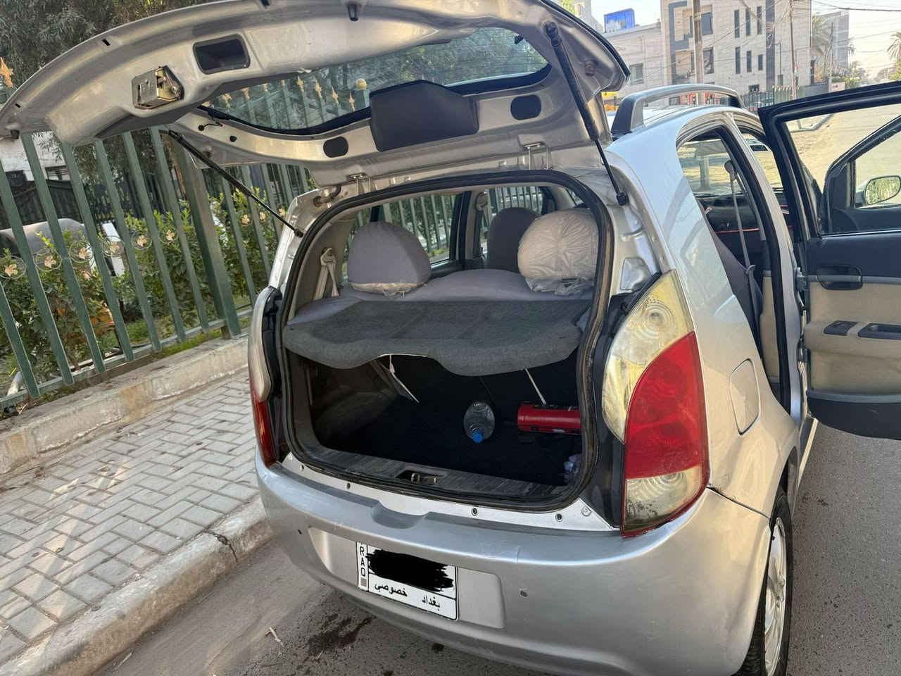 للبيع… سيارة A1 كاملة وجاهزة 100٪  – موديل 2013 اللون: رصاصي
اعمال الصيانة (جميعها أصلية من الشركة): تبديل التيارات تبديل الدبلات تبديل الصدر الأمامي و الخلفي تبديل قواعد المحرك تبديل جكات البوب الخلفية تبديل دهن الجير تبديل دهن المحرك

اضافات: تغليف الكوشنات شاشة أندرويد حديثة كاميرا دوّارة وحساسات خلفية

الحالة العامة: لا يوجد جزء في السيارة لا يعمل كل شيء شغال وبحالة ممتازة السيارة جاهزة للاستخدام الفوري بدون أي صرف

ملاحظة مهمة: يوجد جراد خفيف بالصبغ في البنيد والقمارة مع صبغ في الدوسات فقط 

السعر المطلوب ٤١

 للتواصل: ***********
