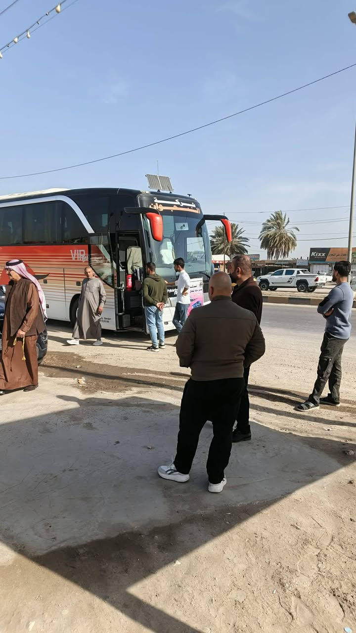 الحمد لله رب العالمين.... مغادرة معتمرينا الأعزاء متوجهين إلى الديار المقدسه لأداء مناسك العمره المفرد لشهر شعبان المبارك.. نسأل الله القبول والتوفيق وسلامة الوصول لهم.. رحلة البر 2/1/2926
مستمرين باستلام جوازات رحلة البر والطيران لعمرة شهر رمضان المبارك بابل الإسكندرية الحصوه مجاور صيدلية *********** ***********
