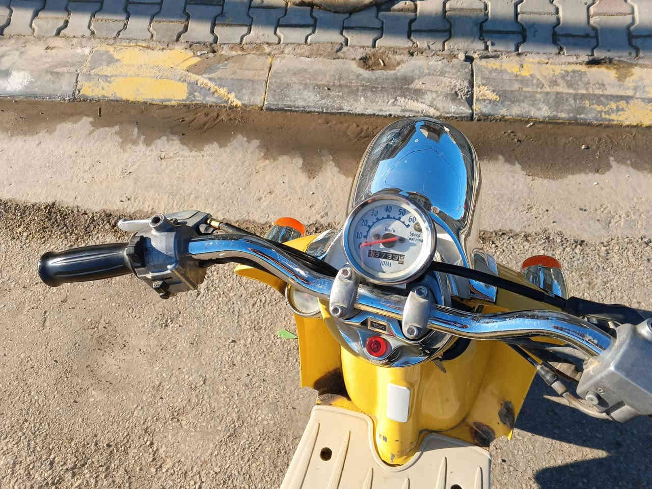 السلام عليكم للبيع مصريه فحل دراجه شلعه ومعدل شرط تقفل تعبر ال60 كابريتر تفصيخ اصليه نكره سلف وهندر دراجه خير من الله السعر 225 رقم الهاتف *********** مكاني كوت داموك
