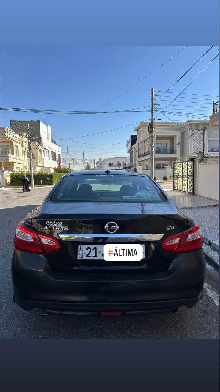 نيسان التيما 2016 
مواصفات sv plus
تدفئه كشنات
كشن سائق كهربائي 
بانوراما فتحه سقف 
كاميرا خلفيه
حساس جانبي 
تبريد خلفي
سياره نضيفه وحلوه الي يحب يتواصل واتساب 
***********

وارد كندي بدون صور حادث رقم الشاصي موجود 
الضرر جامرلغ وشويه مقدمه البوند شبر
ايرباك سكان ودشبول طاگ مرجع سستم
*********** WhatsApp أربيل, العراق
