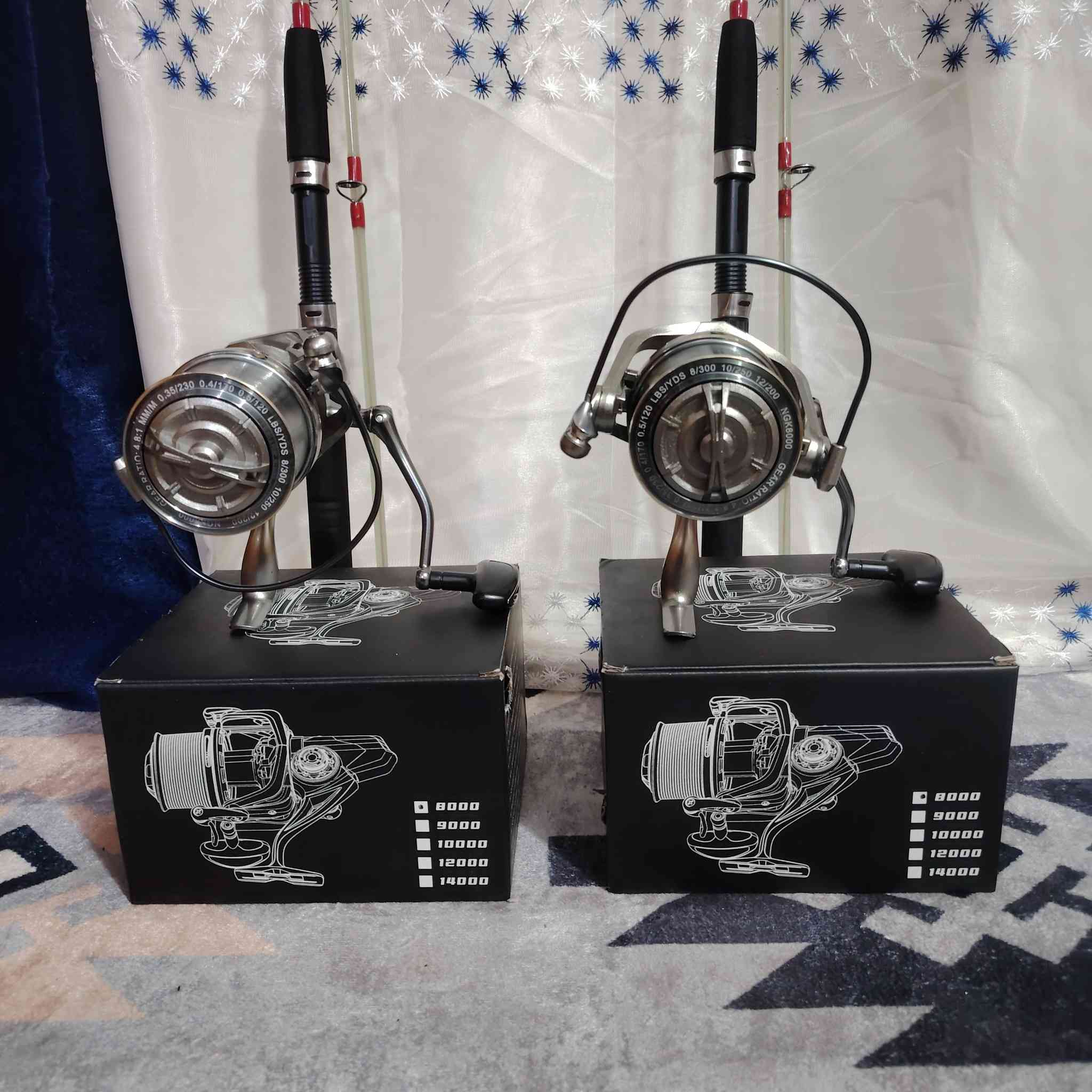 السلام عليكم ورحمة الله وبركاته اخوان عصص جلاتين 240 عدد 2 قفلهن 20 الف مكاين عدد 2 انجي كي حجم 8000 سبول عالي لون نيكل سعر القطه 32 الف شراي يتفضل خاص او انتصل *********** مكاني ميسان توصيل ماعدي وبلعافيه ع ياخذهن تره بلاش والله  تفحص يله استلم فلوسهن
