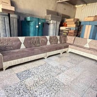 ديوان عشر مقاعد • ديوان جديد • قنفات سبع امتار • طقم كراسي بابل • اثاث...