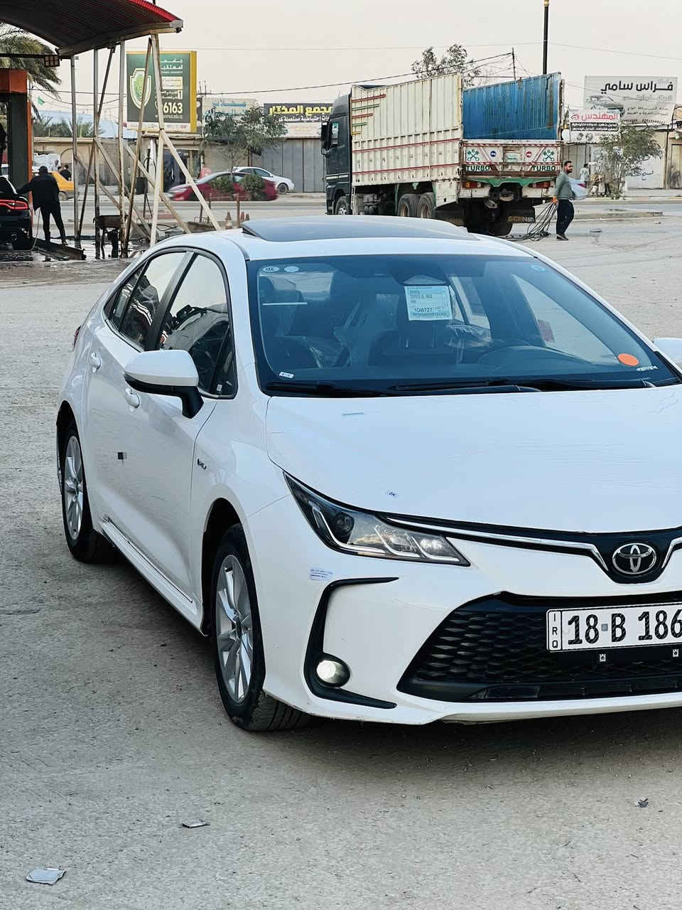 سلام عليكم 
كورلا هايبرد شكل الخليجي 2024  ماشيه 35 استلام شركه علي  أيدي ( باسمي) تحويل ثاني يوم بيه شبر بارد فقط بالبنيد فقط السياره بحاله الوكاله فول موصفات 
تحكم ستيرين 
شاشه كاميرا 
كار بلاي حساس خلفي فتحه تبريد قطعتين 
رقم بابل باسمي السعر ( 144 ) الشراي يتصل مكاني بابل مركز الحلة *********** فقط اتصال
