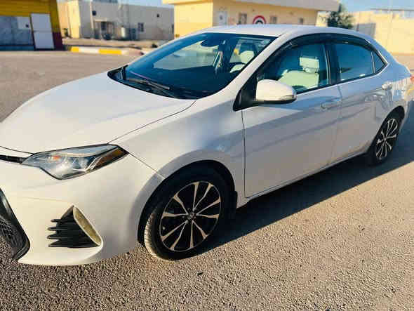 #كورلا ابيض ثلجي رقم اربيل 2017
مواصفات se 
ماشية ١٢٠ الف ميل
كير محرك شرط مامفتوح 
بدون ايرباك 
تخم تاير جديد 
سنوية ٢٠٢٨ 
ضررها
جاملغ السايق مصبوغ شركة 
وجاملغ السكن مبدل شركة 
وبيها البونيد مفتوح معدل بارد وباب السايق بي شخط من الشركه مع الجاملغ الخلفي شخط من الضرر ومصلح
السعر١٤٣$
 ((   ***********  ))
