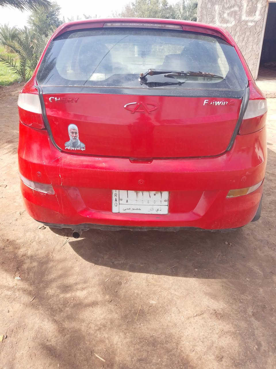 السلام عليكم سياره شيري موديل 13 السياره مكفوله مكينه وكير مكفولات كشر نضيف دواخل  سنويه ال 29 تخم تايرات جدد مكان ديوانيه قضاء غماس السعر 30 وبيه مجال الرقم ***********
