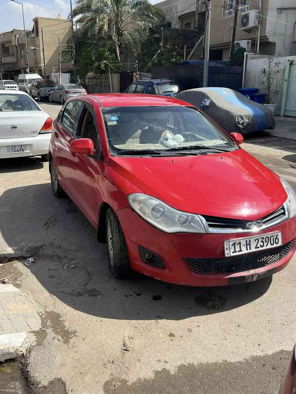 السلام عليكم شيري للبيع 2013 بيهه بس بنيد صبغ بدون دواخل بدون شواصي سياره خير من الله /مكاني بغداد  اكريعات /***********
