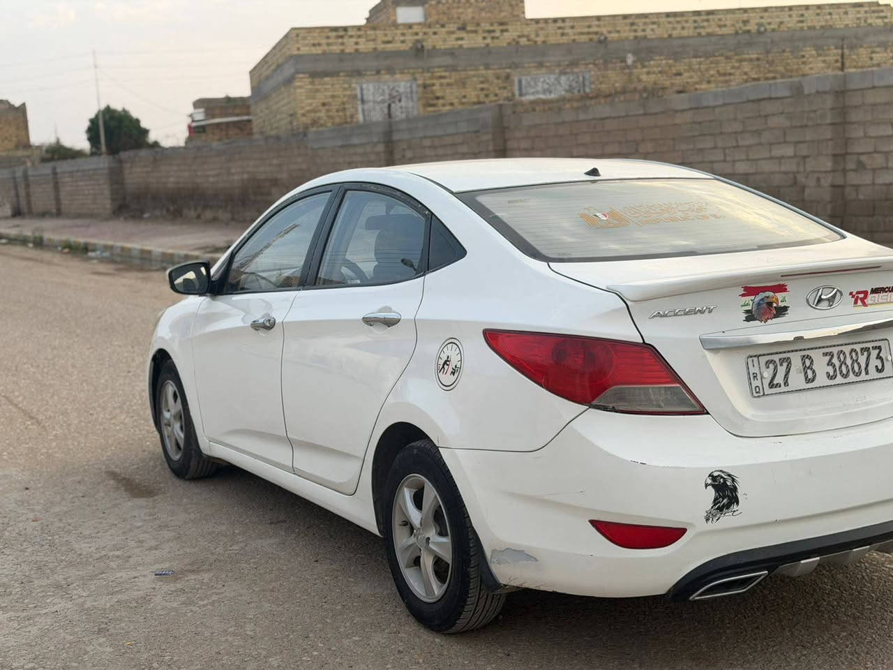 اكسنت✨ موديل 15 خليجي //كير مكينه باكيت1400//. سياره كفاله عامه من ضربه وتبديل. فقط بيه قطع صبغ الجمالي. كهربائيات حداديه تخم تاير كله شغاله تبريد شغال سنويه ال 30 مشروع وطني رقام نلكيزي جدد 
السعر 👈.  73. وبيها مجال حك جيه العنوان العمارة 🦅 مكلف بنشر شراي تصل علا صاحبه 📞. ‏‪***********‬‏
