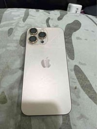 ايفون 16 برو ماكس 256 دبل سيم كارت دزرت صحة البطاريه 97‎%‎ ظهر مكسور ت...