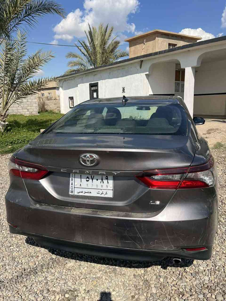 هايشة تويوتا

كامري LE موديل 21

ضررها جاملق وجنطه يعني مو عيب ابد

وما احجي بمواصفاتها بعد 

للاستفسار اكثر الاتصال على
***********
