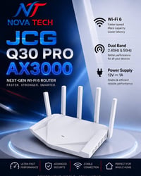 JCG Q30 PRO • واي فاي ٦ • تغطية ممتازة