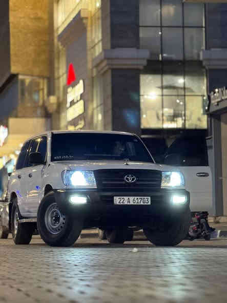 لاندكروز مونيكه مديل 2001 اصل سلك قطريه تخم تاير بالون ماكسز ابل جمل تبريد ثلج تدفئه شغاله مكينه 4500 بلاديه فورويل معه دفلوك كله علا وضع الشركه حداديه جديده شاشه تاب كامره خلفيه  معه سستم سماعات سياره منضومه غاز ايطاليه 80 لتر تاني حلقي دبل سبير ودبل تانكي دبل فيتبم كهربأيات كله شغاله كشفات امامي وخلفي لد لونين منضومه زنون دبه وعقل رياضي تزويد طلقه و4 نغمات معه عداد RBM
جام امامي كهرباء رقم أربيل بسمي الدولي السياره كفاله عامه مكانين صبغ فقط  سوناره موجود سياره علا وضع الوكاله سعر السياره 175 وبيه مجال مكان السياره النجف الاستفسار 
*********** النجف
