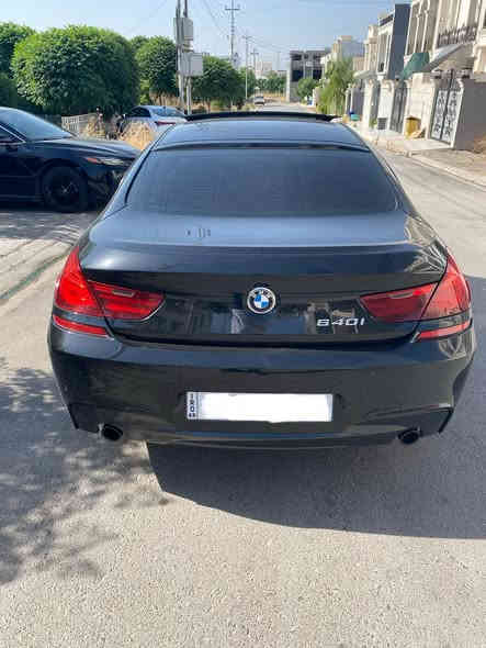 سلام وعليكم 
BMW -2014- حجم 640
وارد الماني ضمان 
فول مواصفات ما عدا بردات كيج الكتروني داته شو 
ماشية ١٦٧ الف كيلو متر 
جاملغ سكن امامي مبدل ومصبوغ  بدون ايربك
مكان السياره موصل 
السعر 22000 $  وبيها مجال
***********
