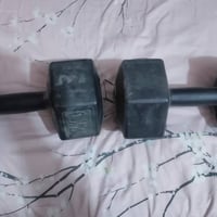 دمبلص الوزن 12.5 استعمل قليل العدداثنين السعر 25 بيهن مجال بسيط السعر ...