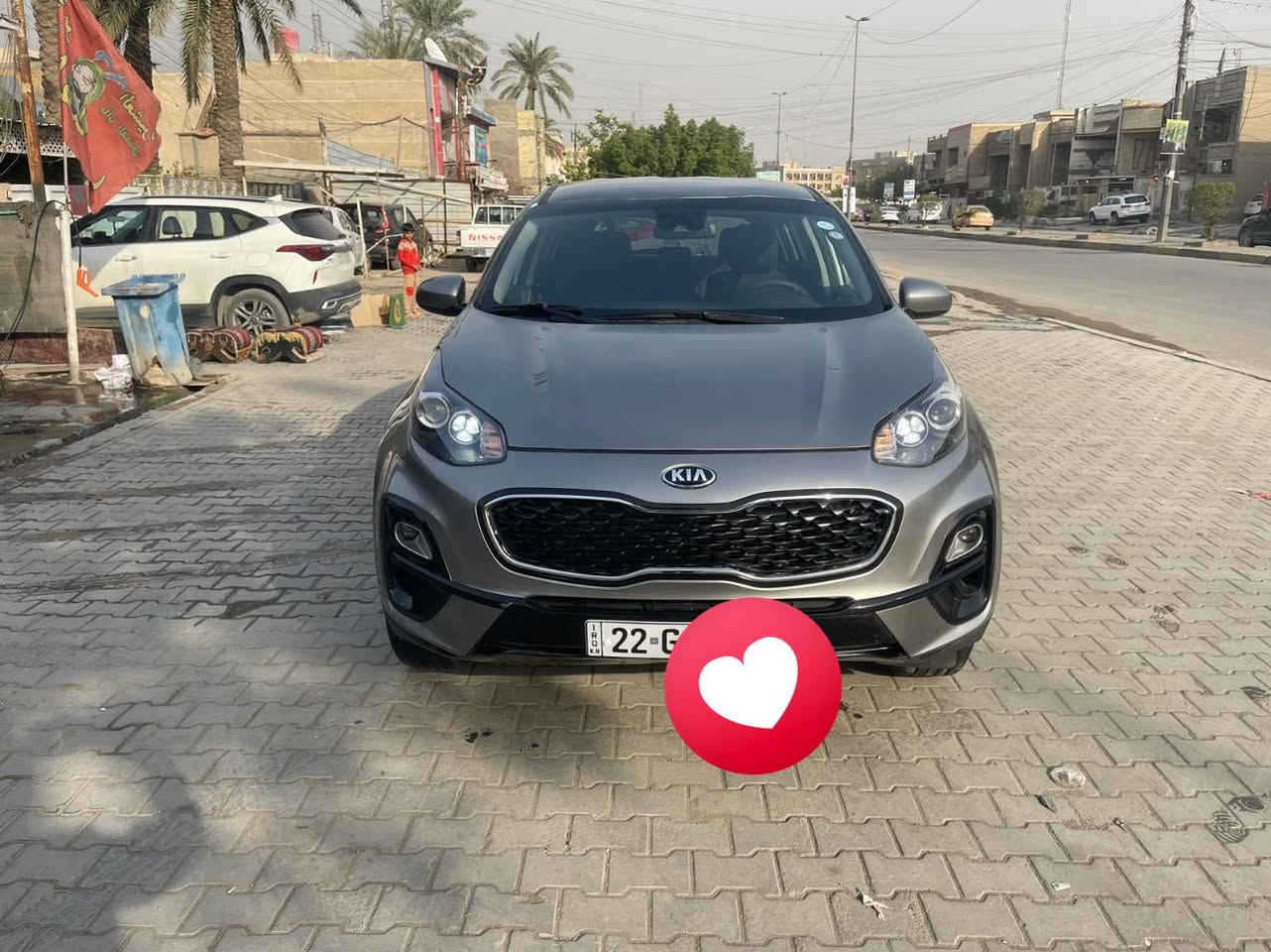 سلام عليكم كيا سبورتج امريكي موديل 2022 نضيفه حادثه مواضح بالصور بيه قطع صبغ ابيع عام رقمه اربيل جديد سعره ١٤٢ مكانه بغداد حي البنوك رقمي ***********
