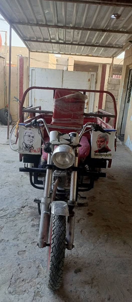 للبيع سعر واحد او ١٠٠ بيه مجال للشراي    اوراق صوالي مكينه  ٢٥ مكفوله من الحيم     هندر ويل  او تاير بدل جديد ضفيره جديده  ستوته جهازه   شراي يتصل ع رقم  *********** مكاني بابل جبله
