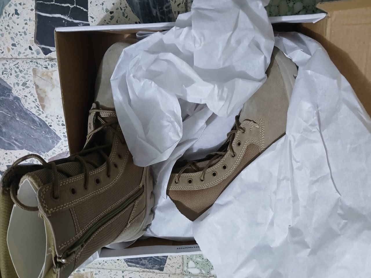بسطال جديد غير مستعمل قياس ٤٣
السعر ٢٥ الف مع التوصيل
المكان بغداد


**إذا كنت صاحب هذا الإعلان وتريد حذفه لأي سبب، رجاءا أرسل رسالة إلى الدعم الفني**