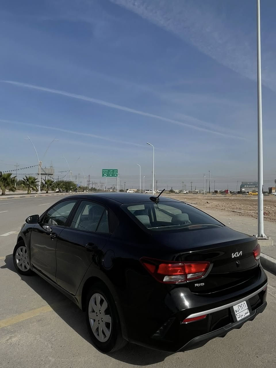 سياره كيا ريو 
مديل 2023
وارد امريكي لون اسود فحص مؤقت
محرك 1600ccدوش 8نمره مرغوب دبل نوزل 
مواصفات شاشة كاربلاي ذكيه 
كامره خلفيه
مثبت سرعه كروز
ماشيه 60الف
تبديل فقط بنيد ودعاميه اماميه ويوجد بارد في جهة باب سائق ولمدگر 
حادث في امريكا 
سياره ماناقصه شي كامله حته تبديلة دهن مصارله سبوع من بدلت
حداده گير مكينه  تبريد مكفولات 
سعر 110بي مجال :الاستفسار ***********مكان البصره الزبير
