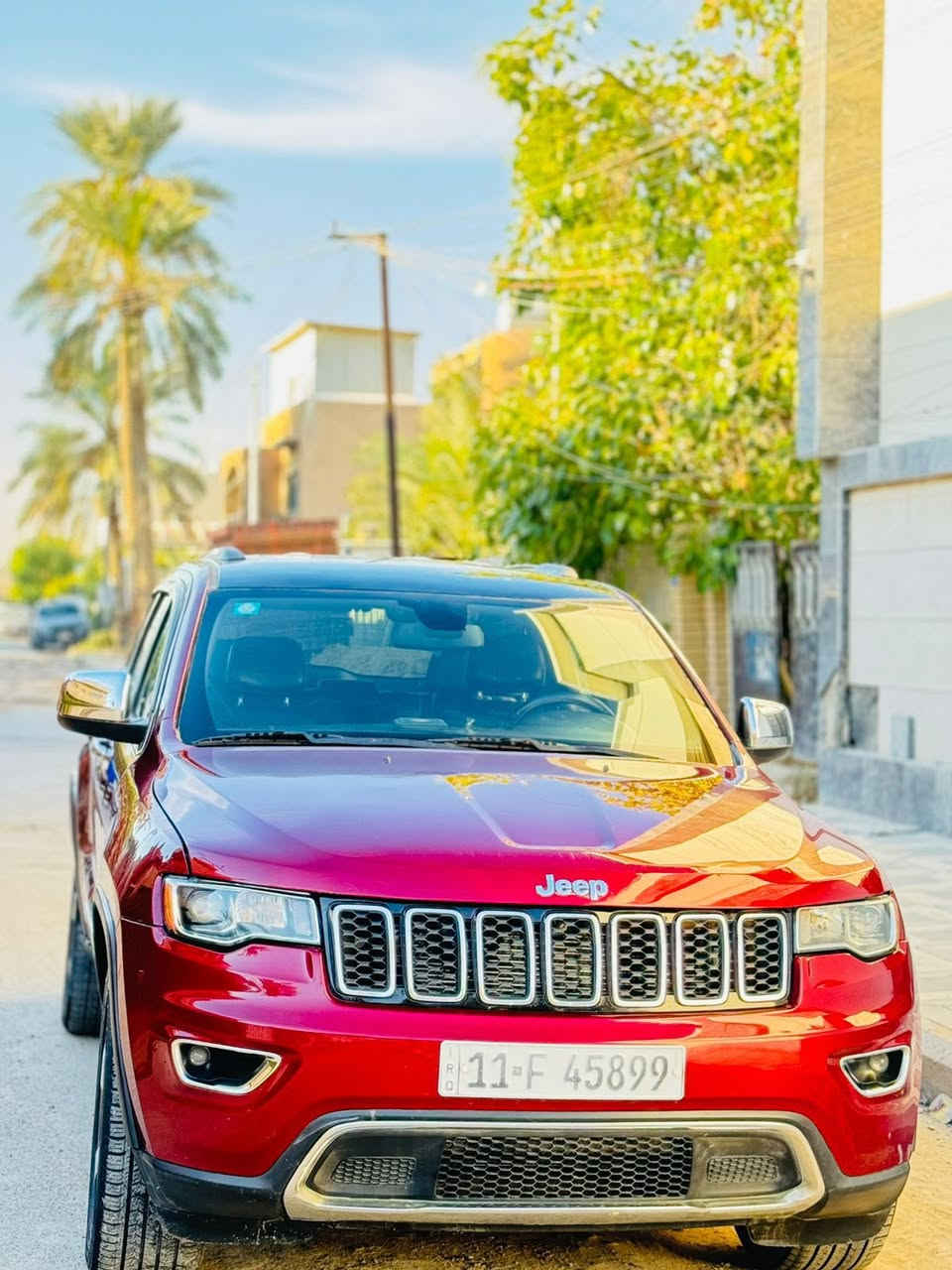 جيب (أمريكي ) موديل 2017 آوفر لاند رقم بغداد بسمي هزه وفحص جديده 
بيها قطع ابيع احزام صبغ كلير طخطخات 

معروضه 146 وبيها مجال 
محرك ٦ سلندر ٣٦٠٠ مكفول 
بصمه + تشغيل عن بعد كروز تثبيت سرعه
ستيرن كهرباء + تدفئه
كشنات جلد تدفئه وتبريد
خزن وضعيه كشنات ميموري
شاشة كبيرة
دمام خلفي
كامرة دوارة ٣٦٠ درجة
حساسات امامي خلفي
لد امامي خلفي
لايت زنون عالي ناصي
اضاءه ترحيب
دشبول خياط طبيعي
اوتو ستارت
حساس امامي وخلفي
رادار جانبي وخلفي وامامي
مري شفط + اشاير بلمري مع القفل وعاكس ضوء + هيترات مري+نقاط عمياء
اضاءه ترحيب
وبعد هواي مواصفات. 

مكان السياره بغداد
الشراي يتصل خاص مغلق
رقم الهاتف ***********
