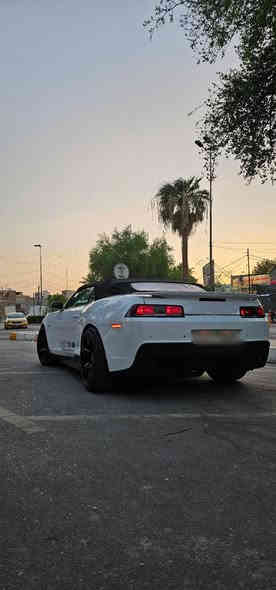 للبيع شفروليه كمارو RS كشف 2014 أمريكي 🚗🔥

اللون: أبيض لؤلؤي
الداخل : كشنات جلد احمر دوشمة تطريز 
محرك: V6 3.6 لتر – اقتصادي ورياضي بنفس الوقت
توب كشف كهربائي (يعمل بكبسة زر)
 أوتوماتيك / تبترونيك
تشغيل بصمة / دخول ذكي
شاشة كبيرة / كراسي كهرباء / تبريد ثلج 
التايرات: رنجات رياضية سوداء مع كفرات جديدة
إضاءة LED أمامية وخلفية 
لحية أمامية 
الحادث: جاملغ خلفي جهة السايق + العكس + دعامية محدثة
السيارة كلش نظيفة محرك كير جديد مكفول ونصبتها احلى من الصور 
رقم أربيل شرط تحويل
السعر : 95
اخوان مستعجل ع بيعتها للاتصال *********** واتساب او خاص بغداد
