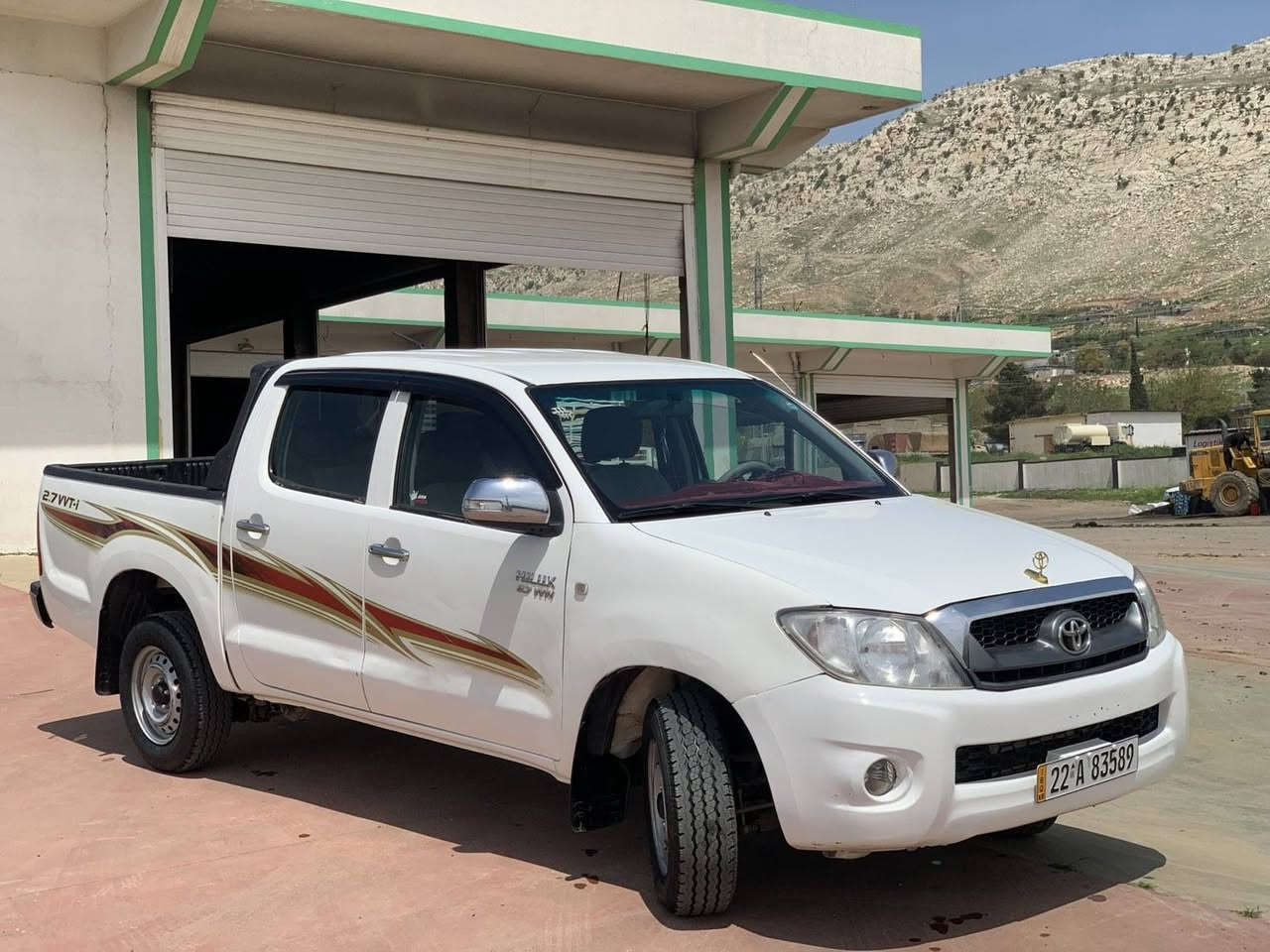 مەرزیەی فەلاحی 
مۆدیل 2010ی گێڕ عادی 
گێڕ و مەکینەی بەشەرت 
سەنەوی نوێیە تازەیە تا 2031 بەناو خۆمەوەیە 
چوار تایە و ویلی لۆکی لەژێرە
یەک چەمەلەغی بۆیاغە و بۆنیتی گۆڕاوە بۆ بیلاد 
بی ناوگرتن 
بۆ زانیاری زیاتر پەیوەندی بکەن/***********/*********** السليمانية, العراق
