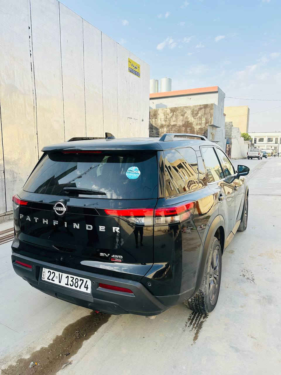 السلام عليكم
نيسان باثفندر 2023 مواصفات SV رقم اربيل سنوية 2030 مرقمة على ايدي اخذتها كاتي
ماشية 73  الف ميل باسمي كابون بانزين بيها داخل جلد مشمشي بدلت دسكات امامي خلفي ضمان سنة

مكفولة من كلشي ماتصرف عليها دينار
فوول نظافة وجمال ودلال
الضرر بونيد فقط مرفق مع الصور
وجود رصعات في الجاملغ الامامي
مكان السيارة كركوك حي الخظراء
السعر 255 وبيها مجال
للأستفسار 📞📞 ‏‪***********‬‏
غير متواجد ع الفيس!
