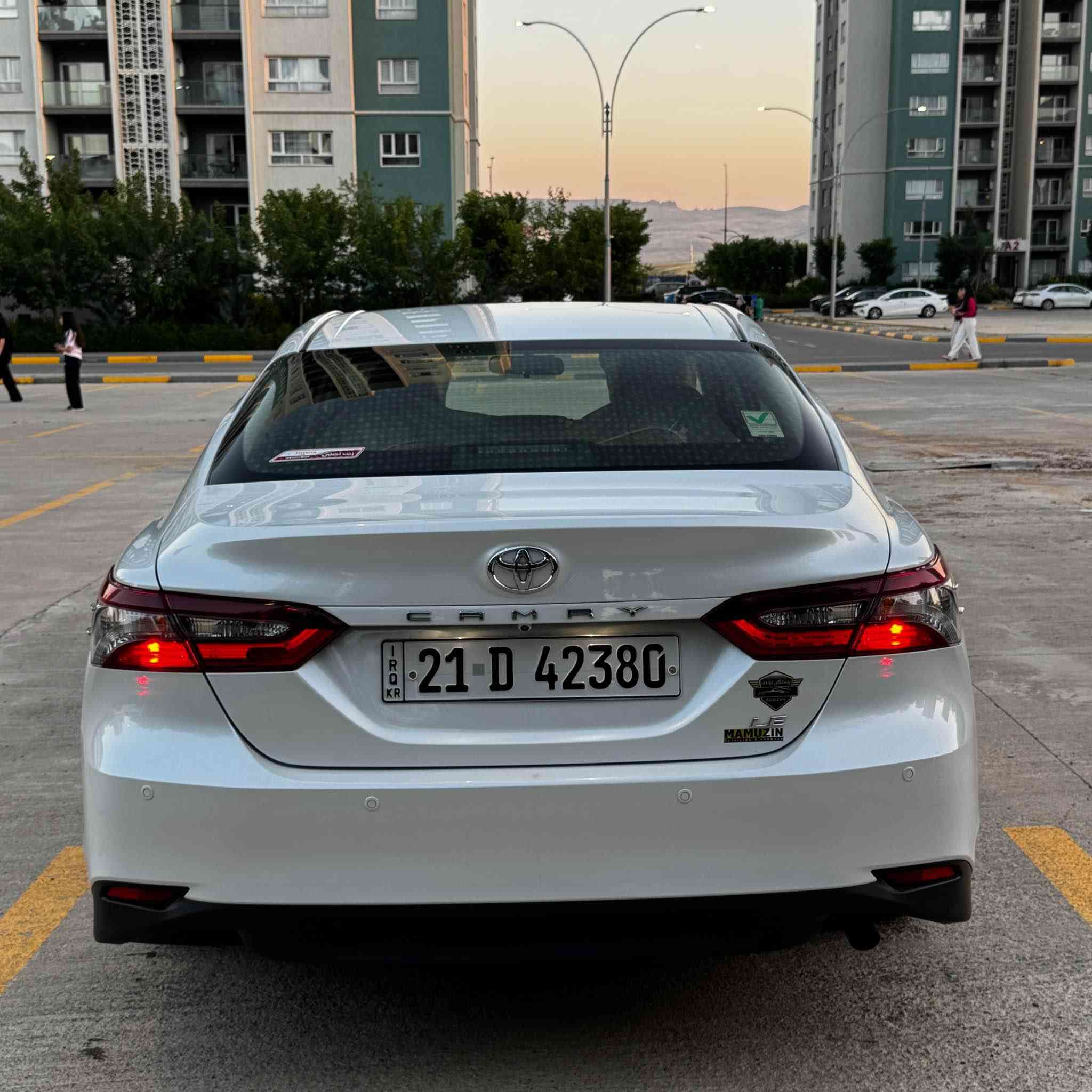 Toyota camry 2024 LE  SAS 
28 هەزار  كم حقیقی ڕۆیشتووە 
سفری شریکەی ساز ە ( تۆیۆتا عیراق) 
یەک سێرڤسی ڕۆنگۆرینی بێبەرامبەری ماوە لە شەریکە

دەعامی بۆ دەعامی بە شەرت بێ بۆیاخ بێ سارد بێ تەرزە و کرانەوە بێ جال و شوخت لوک لوکە  

مواسەفاتی LE ە شاشە و کامیرای بۆ بەستراوە وە هەموو ئەشیای بیلادی ماوە 
گێر و مەکینەو تەقە و رەقەش بە شەرتی فەحس هەمو گیانی وەک شەریکە ماوەتەوە 

سعر 230 وەرەقە و کەمیک مجال
شوین سلیمانیی 
تلفون 📲 ***********

Toyota camry 2024 LE  SAS 
28 الف کم ماشییە 
صفر شریکە ساس وکالە ( تویوتا عیراق ) 
بی واحد سیرفس تبدیل دهن مجانی من الشریکە 

دعامی للدعامییە مکفول کفالە عامە ( بدون صبغ بدون بارد بدون شخط و رصعات بدون حالوب بدون کلشی لوکککک ) 

مواصفات LE معروفە و اخلیها الشاشە و الکامیرا و الشاشە بلادی موجود 
محرک و کیر و صدر و حدادییە کلە بشرط علی وظع الشرکە 

سعر 230 و مجال بسیط
مکان سلیمانییە 
تلفون 📲 *********** السليمانية, العراق
