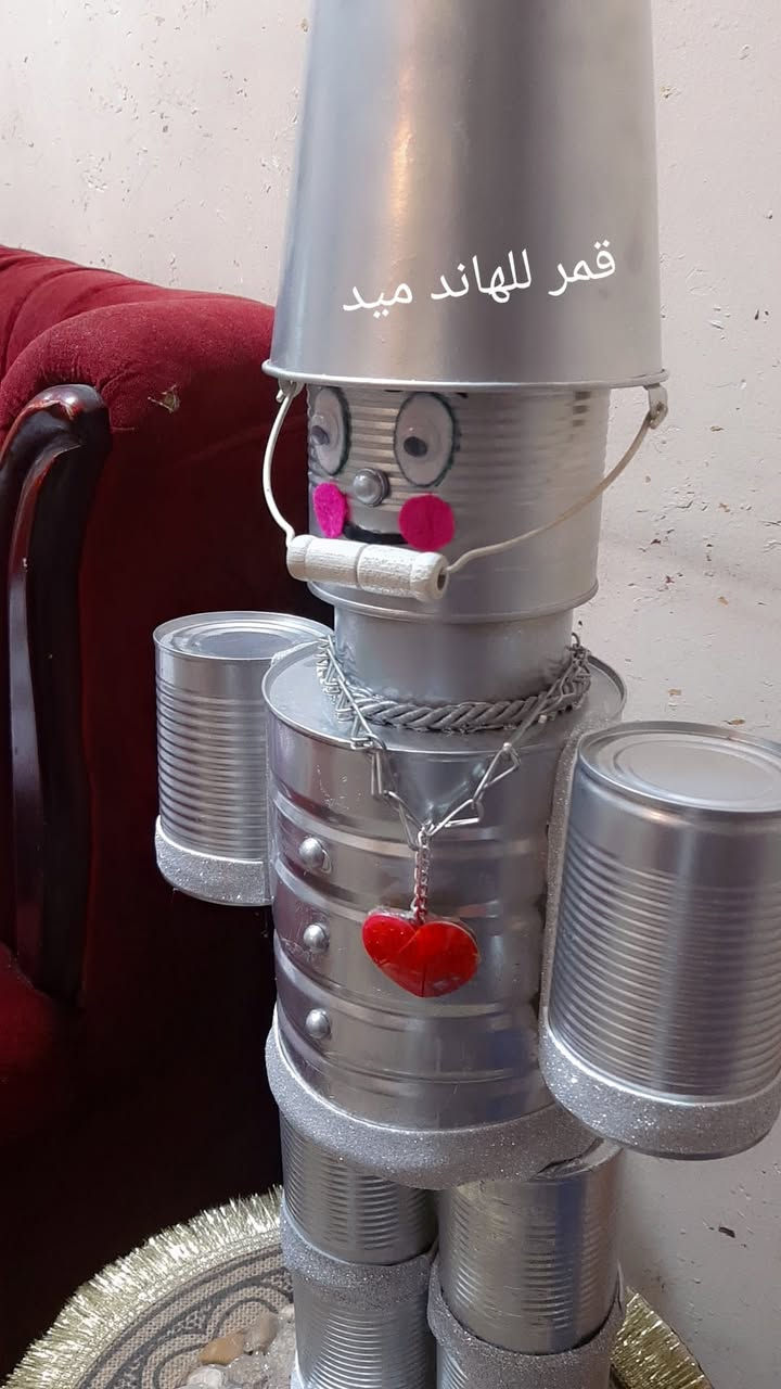 من اعمالي روبوت حجم كبير قياس الطول ٧٠ سم صنع بكل حب / متوفر حاليا قطعة وحدة للحجز مراسلة الصفحة تتوفر خدمة توصيل لبغداد وكافة محافظات العراق / ارجو الدعم للصفحة ولكم جزيل الشكر والتقدير


**إذا كنت صاحب هذا الإعلان وتريد حذفه لأي سبب، رجاءا أرسل رسالة إلى الدعم الفني**