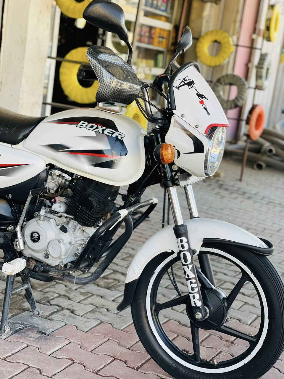 يالله السلام عليكم 🩵🕊️
#بوكسر للبيع او مراوس موديل 2023 رقم ديالى  انكليزي هزة جديدة بسمي تحويل ثاني يوم دراجة كفالة عامة كل نقص مابيها ماشية شي قليل  #سعر 2500 وبيها مجال للشراي #عنوان ديالى الخالص 

معرض           أبن الأكابر        

               ***********

           ***********
