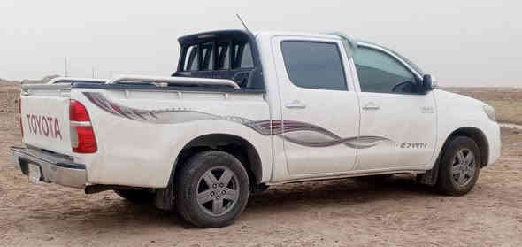 للبيع هايلوكس 2013 رقم ميسان بأسمي  تحويل مباشر سنويه لل28 تخم تاير حداديه جديده جاهزه كفاله محرك كير اكسن   كير عادي السعر 172 بيه مجال  الاستفسار ***********
