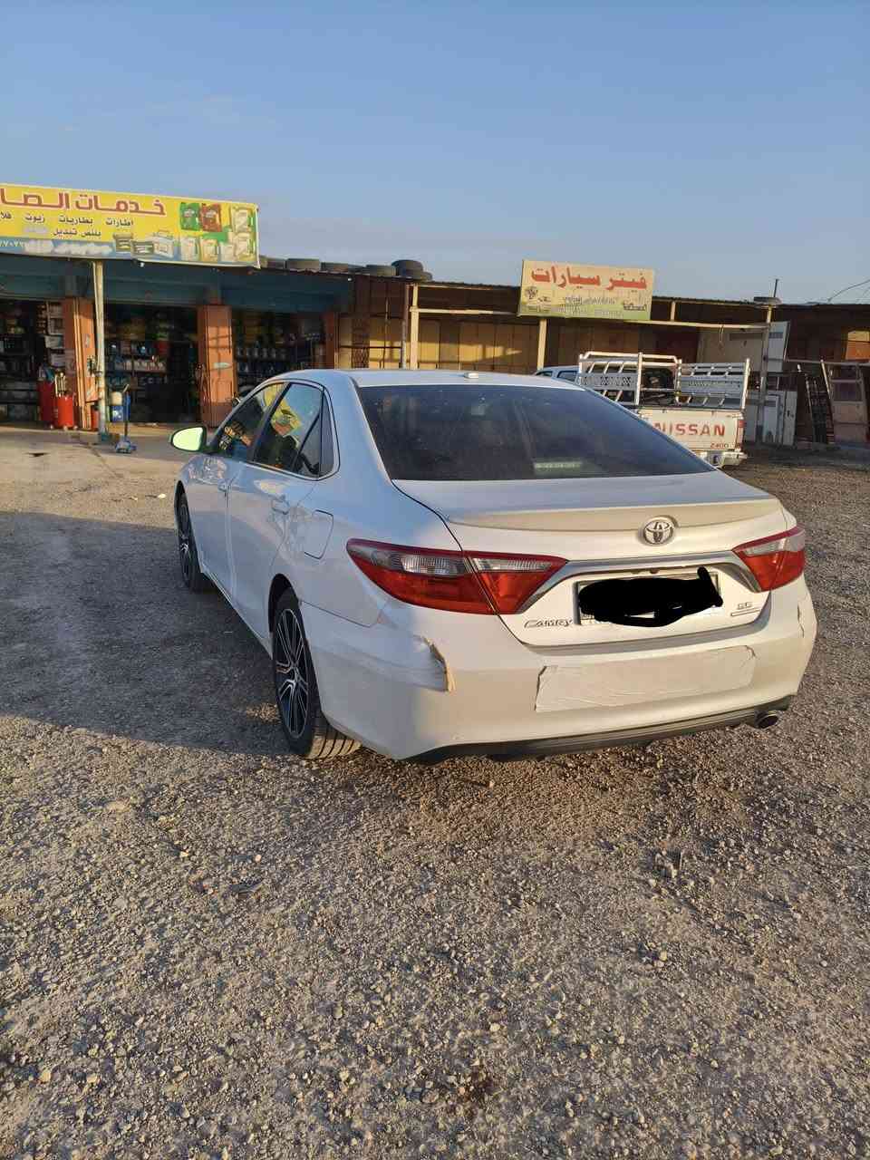 السلام عليكم تيوتا كامري موديل2016seاسبيشل كلين مكفوله كفاله عامه محرك كير رقم اسليمانيه سنويه 2029فو مواصفات 
تحكمات استيرن 
بصمه
تحديد سرعه
فتحه سقف 
اناره تشبول ازرق 
شحن وايرلس
تحكم اكشانه كهربائي 
السياره فول مواصفات /محرك2500المرغوب
رقم الهاتف/***********/***********
مكان السياره ديالى
