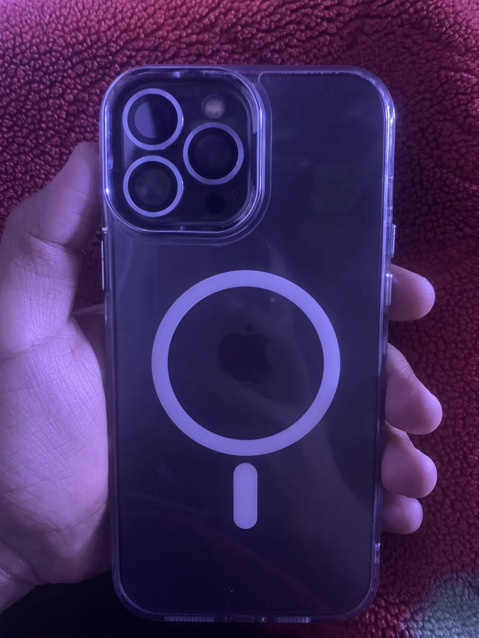 سلام عليكم ايفون١٣ برو ماكس للبيع جهاز نضيف بطاريه٩٣ بلاديه جهاز مضموم فقط مبدل كأمره مثل ما موضح كدامكم السعر٦٢٥ وبي مجال /رقمي متواجد واتساب فقط:***********
