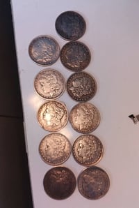 عملات امريكيه • قطع نادرة فضة • ١٨٨٢-١٨٩٢