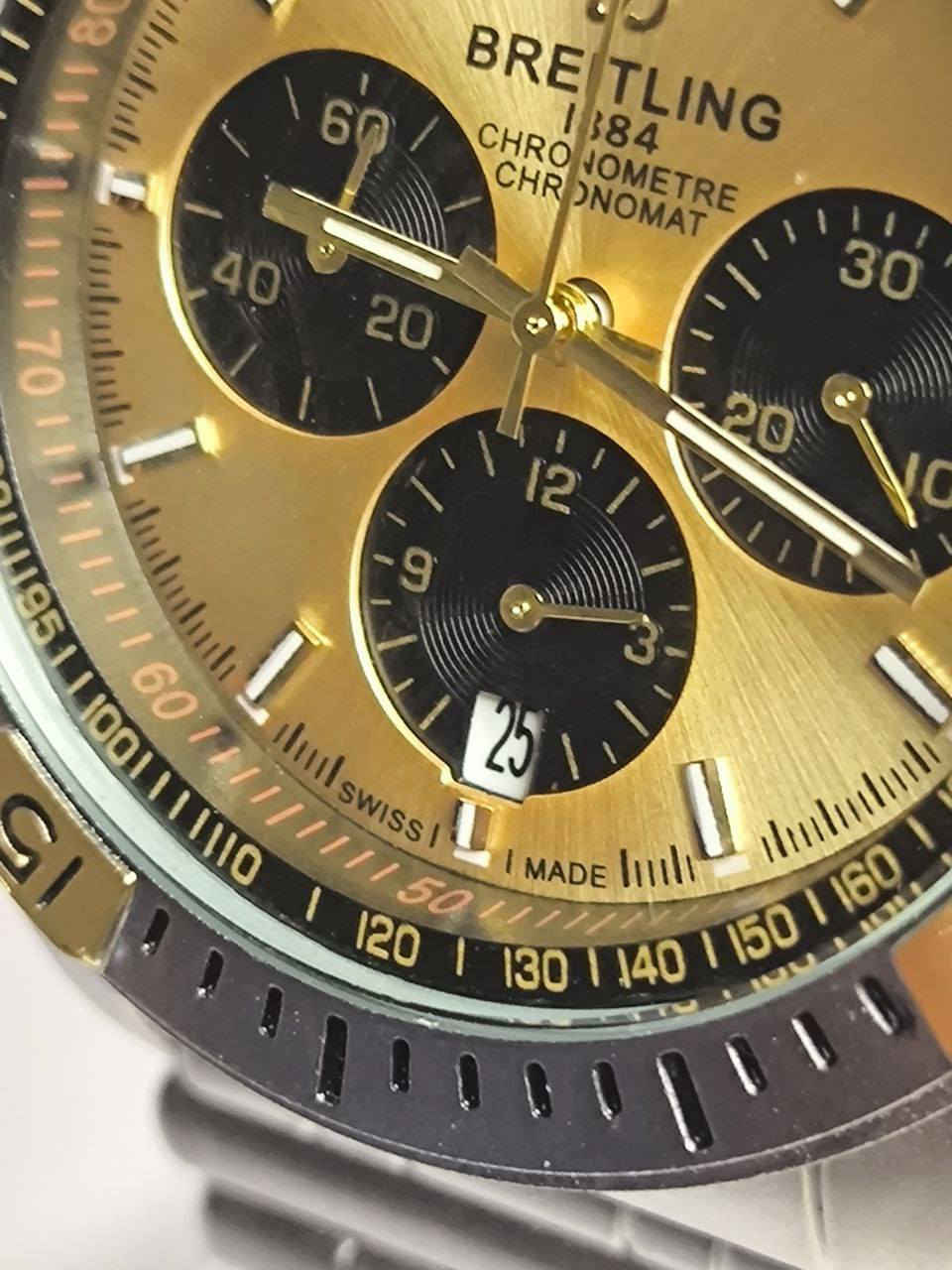 ساعة من ماركة برتلنغ Breitling تيتانيوم

تحفة فنية 
مصممة للطيارين الحرفين والقباطن
مكينة كوارتز نظام ستوبوج(جميع السناتر شغاله) 
ميناء مميزة مزودة بمنفذ تاريخ مع اميال لامينوس
زجاج معدني ضد الخدش
مقاومة ماء وغبار 
رنك دوار 
 سير جلد ستانلس ستيل طلاء
 تيتانيوم
قفل فراشة
الساعة مختمة بالكامل 
 
السعر : 43 الف ع اول تم
 للحجز والاستفسار يرجى مراسلة الصفحه


**إذا كنت صاحب هذا الإعلان وتريد حذفه لأي سبب، رجاءا أرسل رسالة إلى الدعم الفني**
