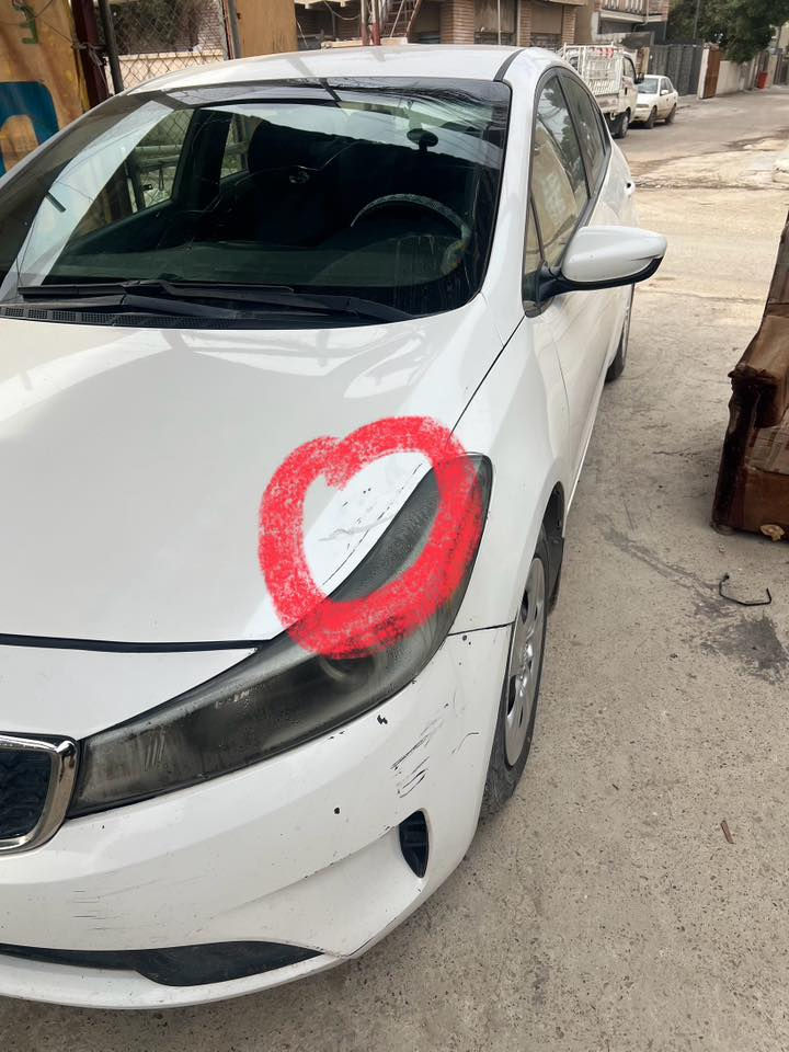 كيا فورتي موديل 2018 سعر 120 $ وبيع مجال مكاني بغداد  الدوره رقم ***********
